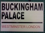 buckingham palace sign