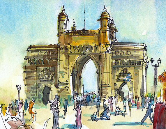 Mumbai Sketch 1